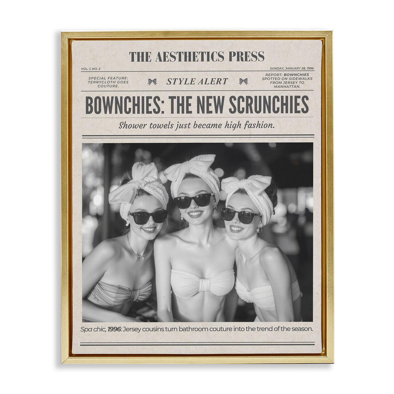 Stupell Industries The Aesthetics Press Magazine Floating Frame, design by A Barefoot Stylist